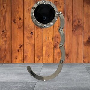 Crystal Lady Handbag Hook Table Custom Folding Bag Purse Handbag Hook Bag Hanger